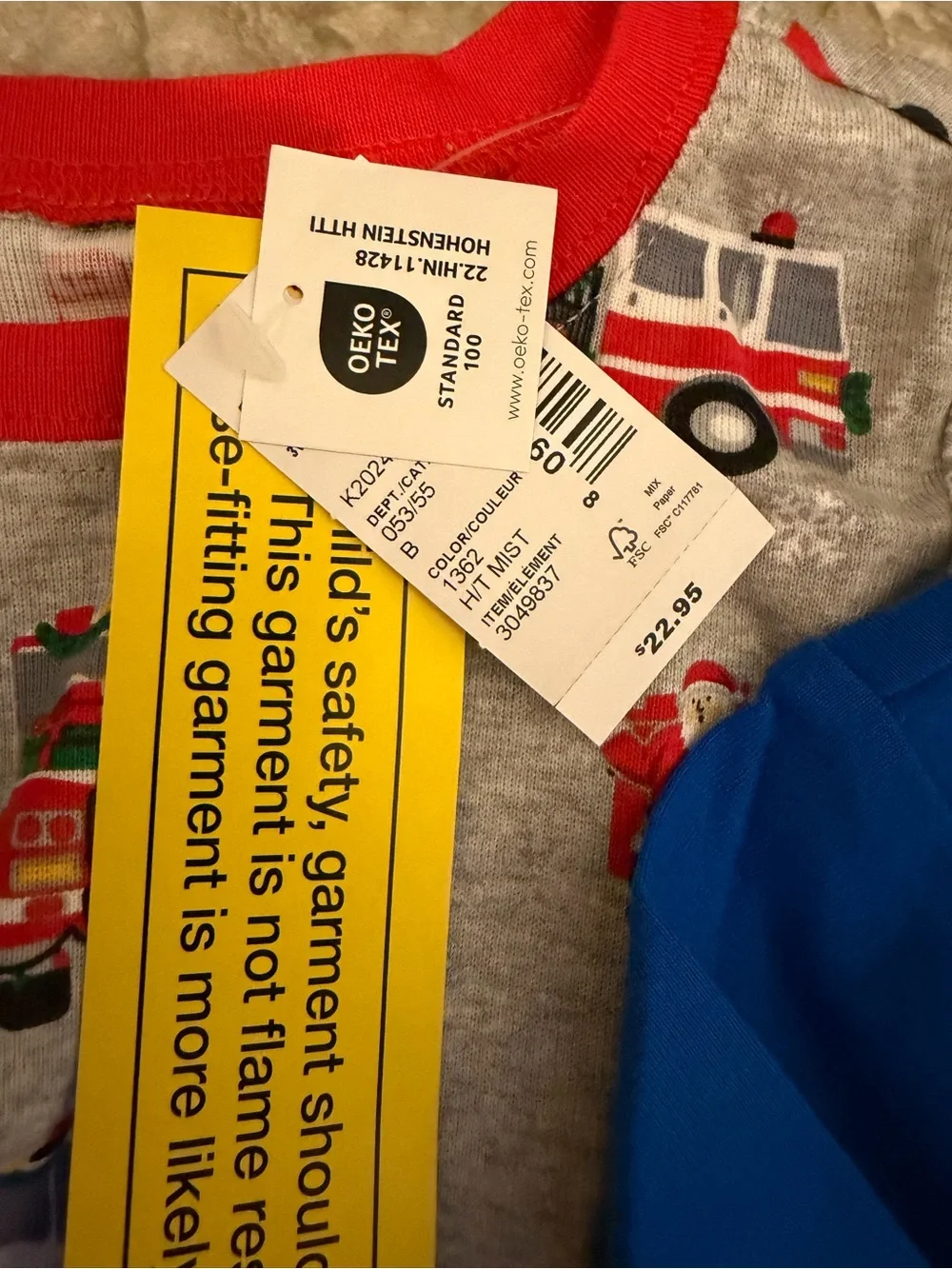 The Children's Place Red Knit Sweater & Holiday Pajama Set - Kids Pajamas